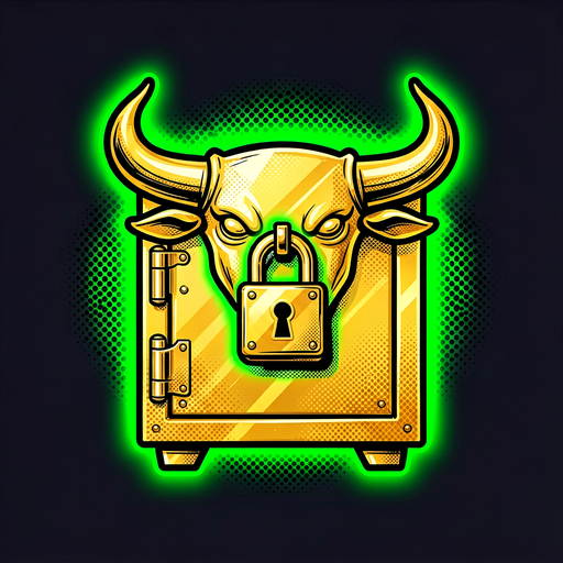 Golden vault with bull horns